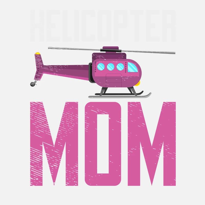 Helikopter Mama Kinder Mutter Eltern