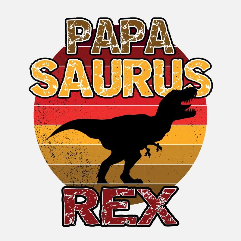 Papa Saurus Rex Dinosaurier Papasaurus