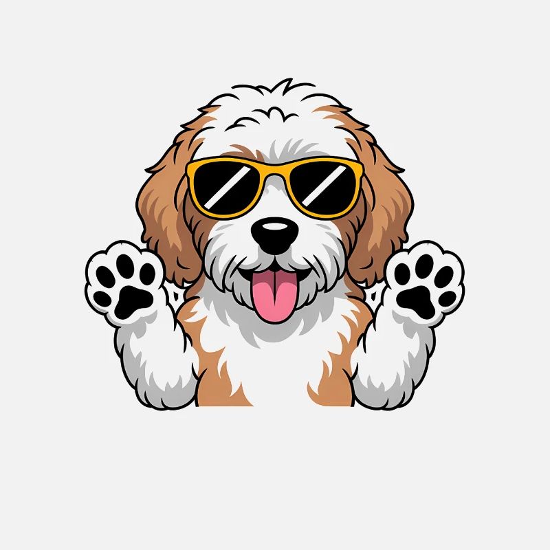 Cockapoo disant chiens drôle Cockapoo cadeau