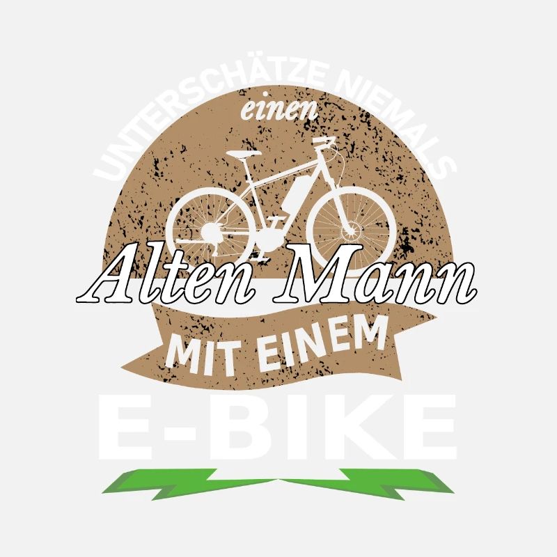 Unterschätze nie einen alten Mann mit einem E-Bike