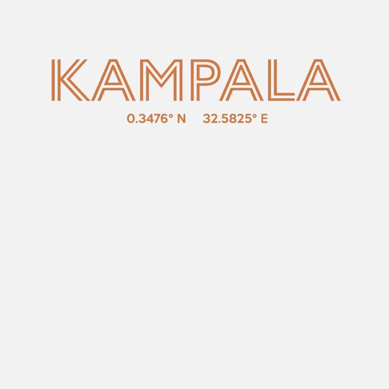 Uganda City Coordinates - Kampala