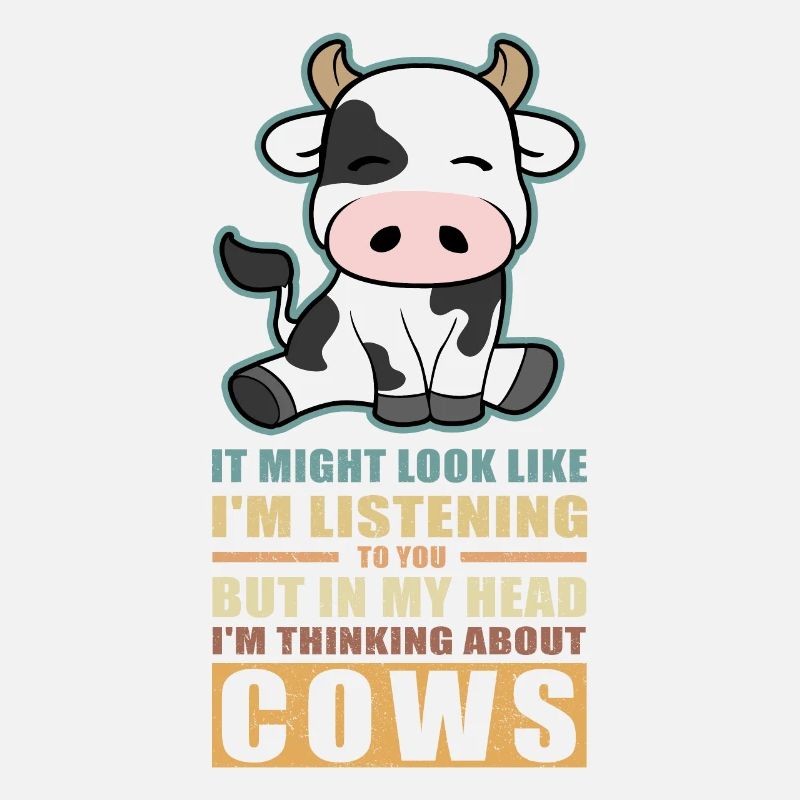 Cows cow | Cow pattern cattle cow lover gift