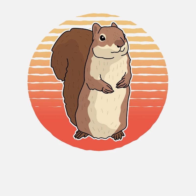 Süßes Eichhörnchen Hörnchen Grauhörnchen Geschenk