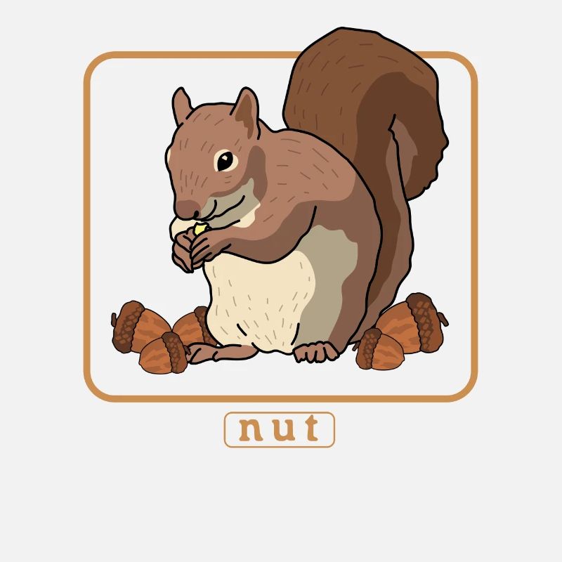 Süßes Eichhörnchen Hörnchen Grauhörnchen Geschenk