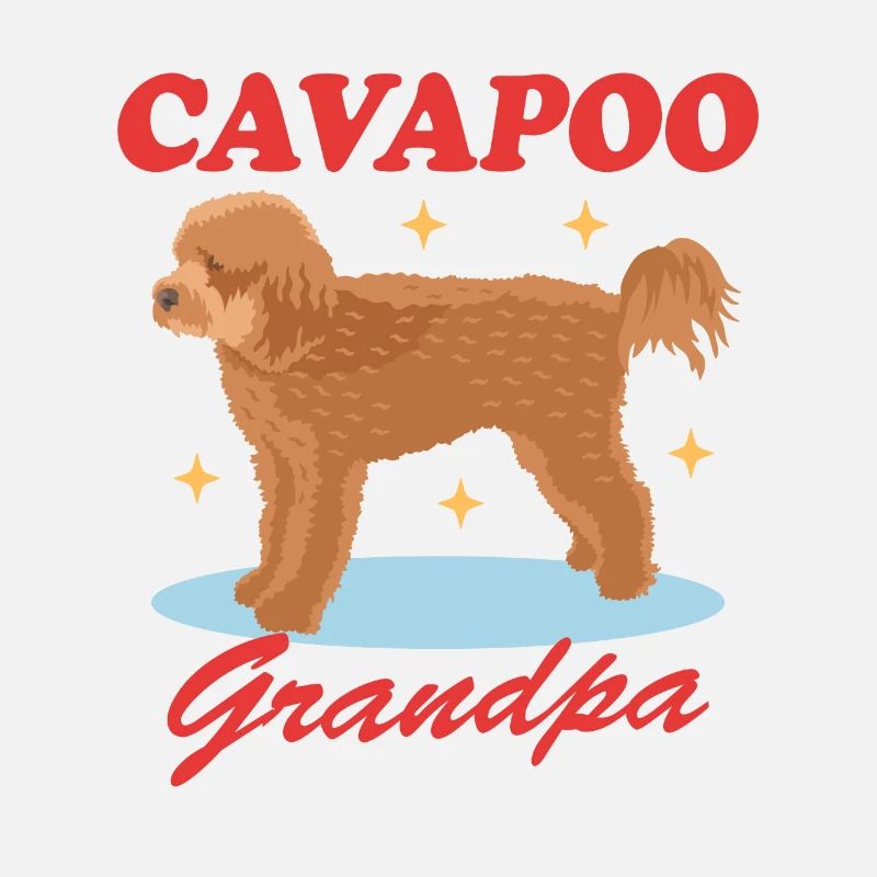 Grand-père de Cavapoo Cadeau du propriétaire de chien Cavoodle