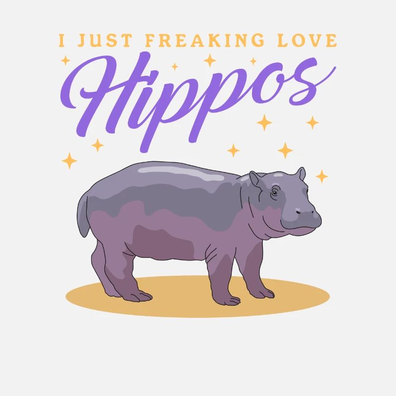 Nilpferd Baby Nilpferde Flusspferd Geschenk