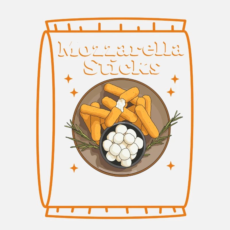 Mozzarella-Sticks Mozzarella Sticks Geschenk