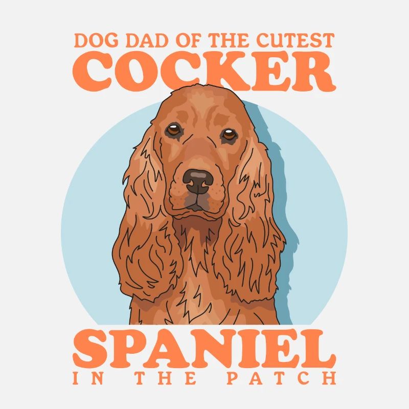 Cocker Spaniel Dad Cocker Spaniel Gift