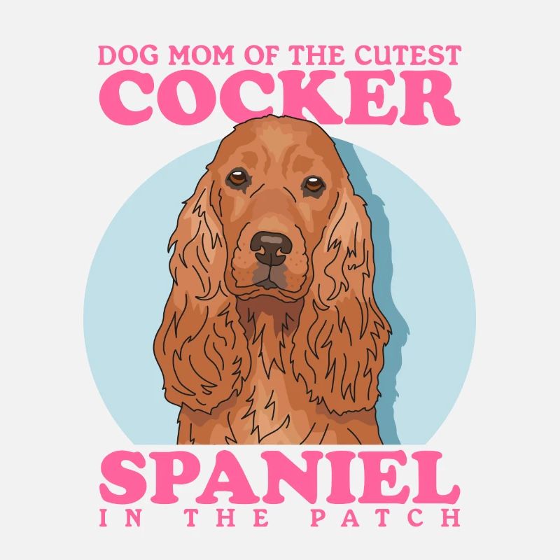 Cocker Spaniel Maman Cocker Spaniel Cadeau