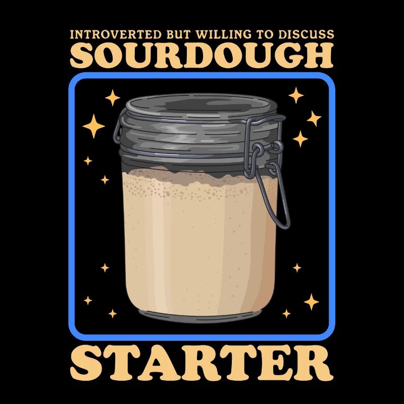 Sauerteig Starter Sauerteigbrot Bäcker Geschenk