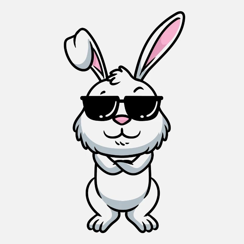 White Rabbit Emoticons Rabbit