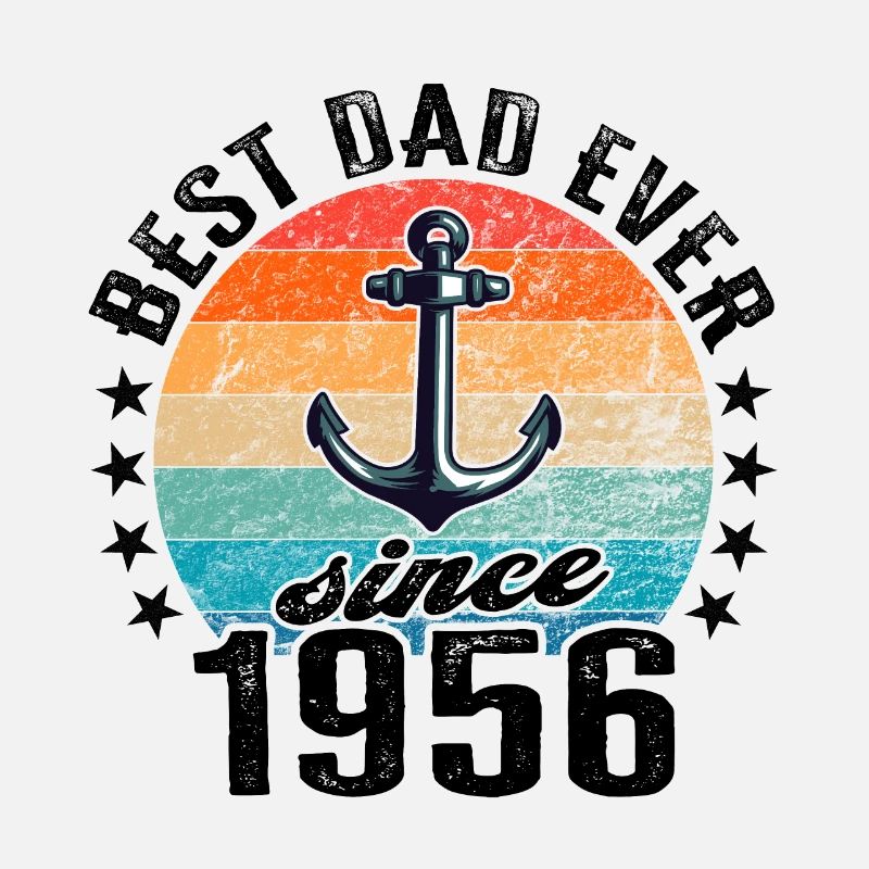 Bester Papa der Welt seit 1956 Anker