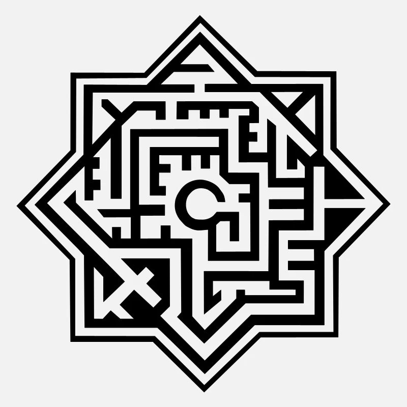 Mandala labyrinthe 2c