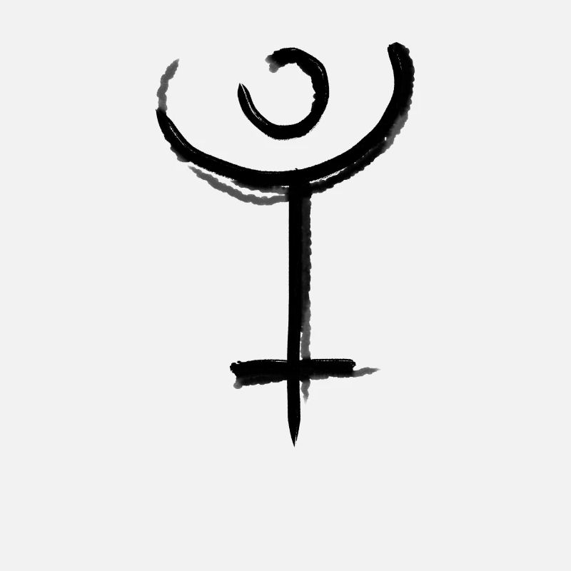 Symbole d’astrologie de Pluton