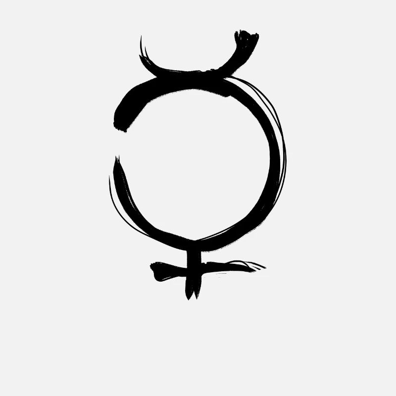 Symbole d’astrologie de Mercure