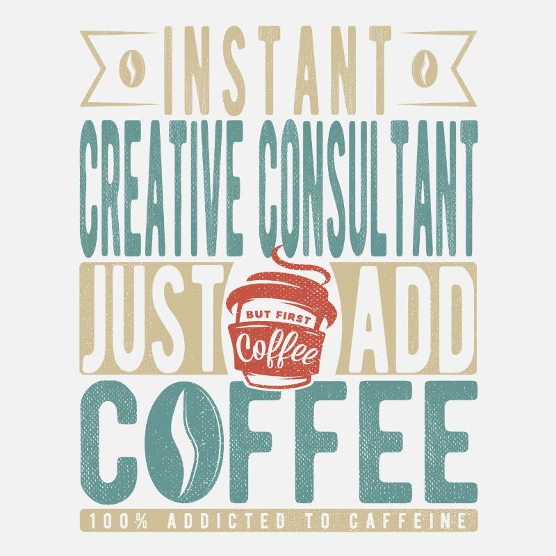 Consultant créatif instantané Il suffit d’ajouter du café