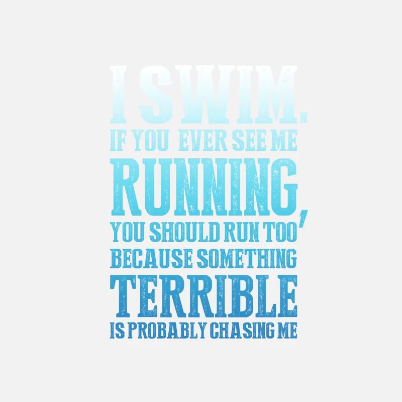LUSTIGER SCHWIMMER SPRUCH! GESCHENKIDEE