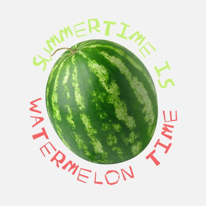 Melon, pastèque, drôle de dicton Summertime