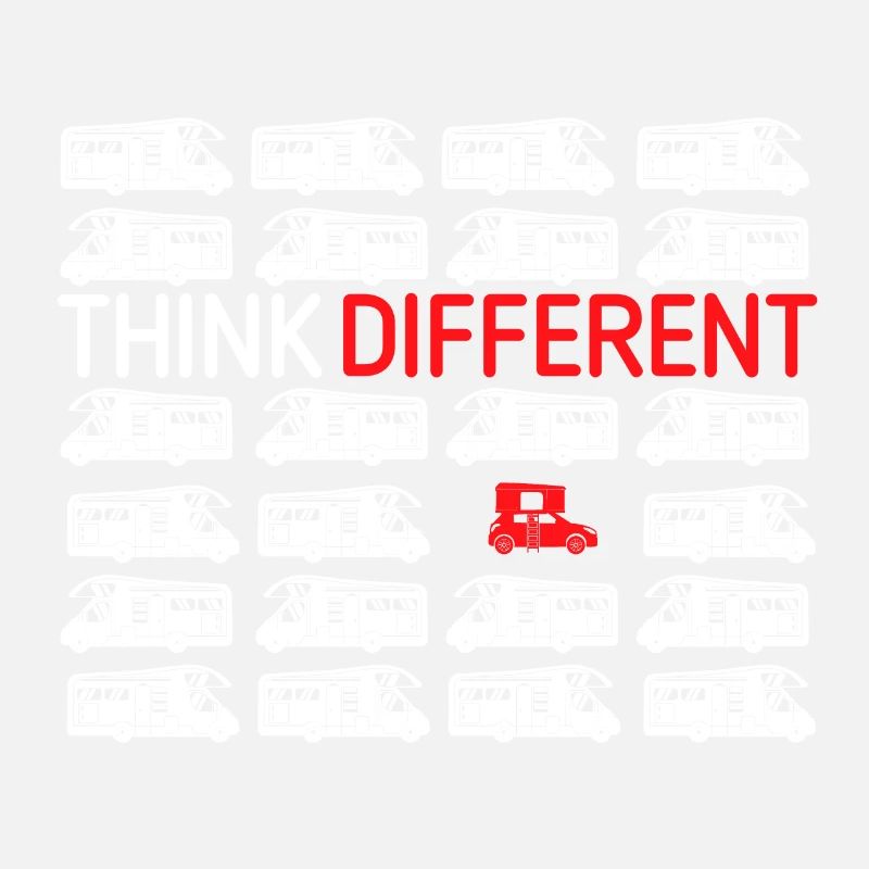 Think Different « Dachzelt Edition » Camper Camping