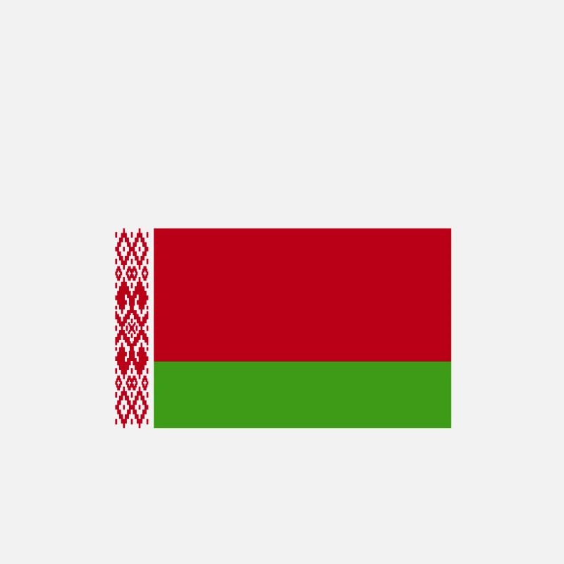 Slogan du drapeau de la Biélorussie