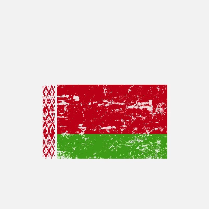 Slogan du drapeau de la Biélorussie