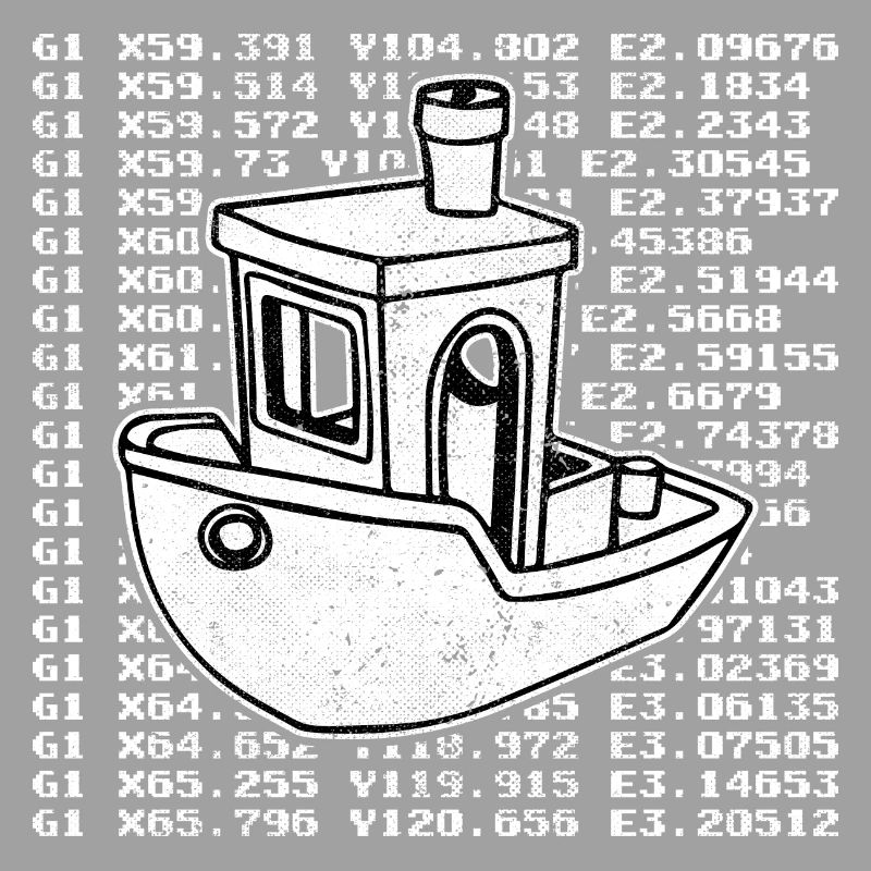Benchy 3D gcode test hobby modeling