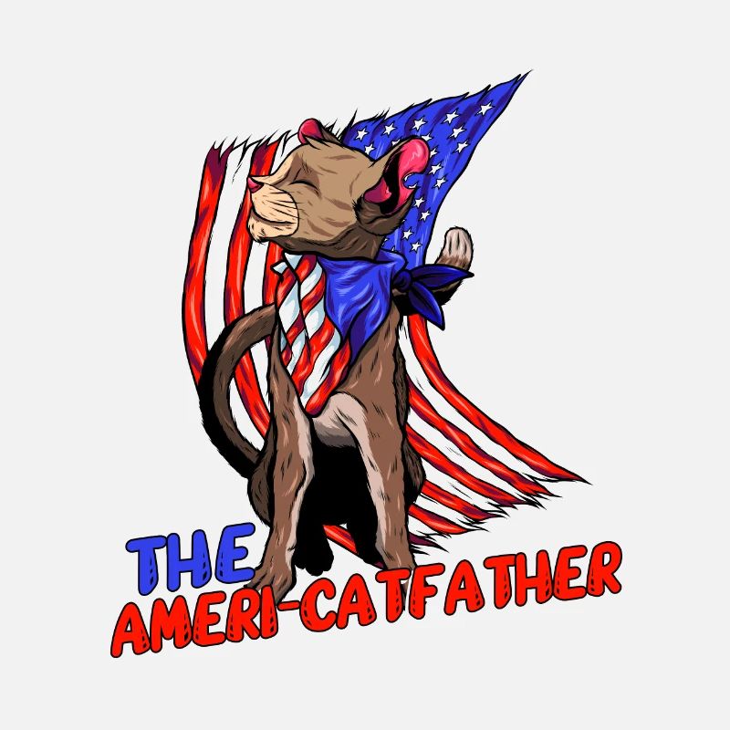 Ameri-catfather 4 juillet Jour de l’indépendance