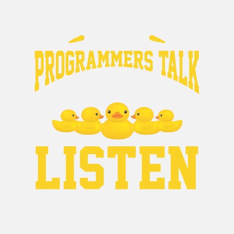 IT programmer developer rubber duck