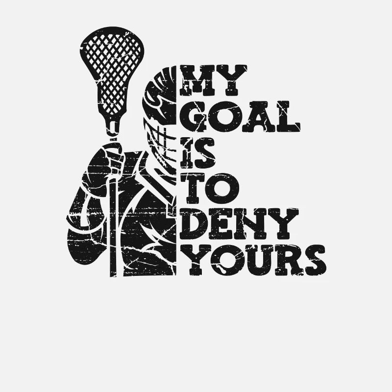 Mon but est de refuser le vôtre Intercrosse Lax Player