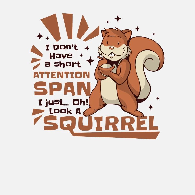 Don't Have A Short Attention Span Fox Squirrel
