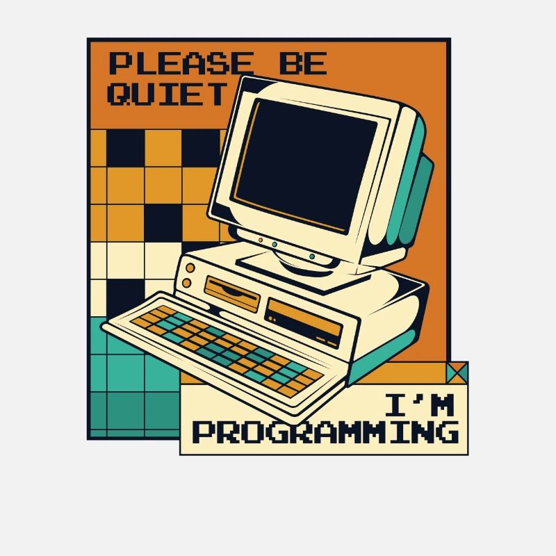 Please Be Quiet Software Engineer Developer