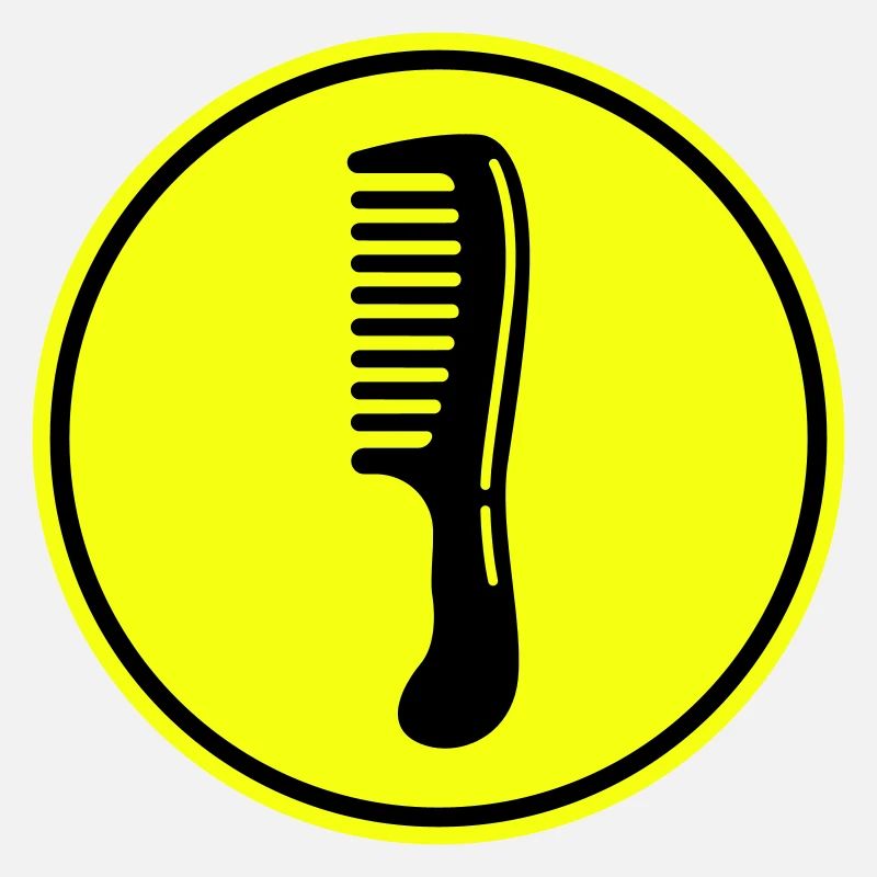 Icône de coiffeur peigne