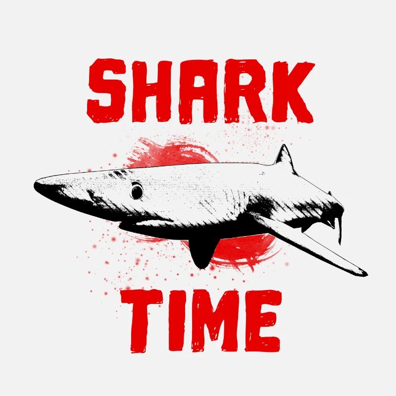Great white shark fish ocean