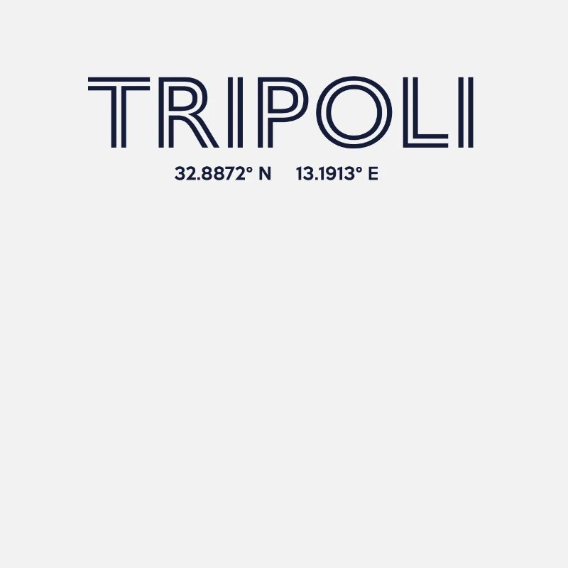 Libya City Coordinates - Tripoli