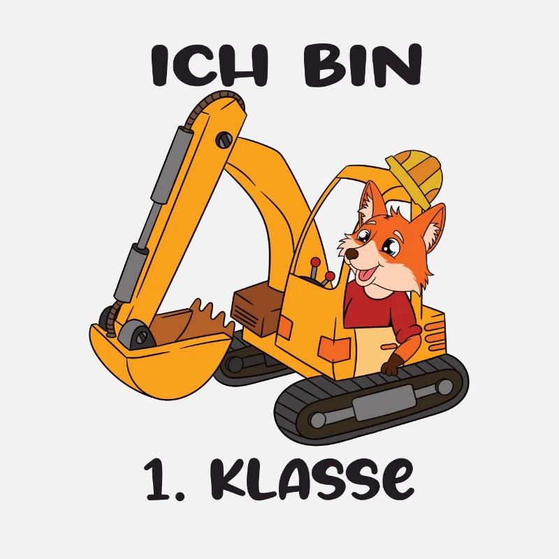 Ich Bin 1 Klasse Einschulung Schulanfang