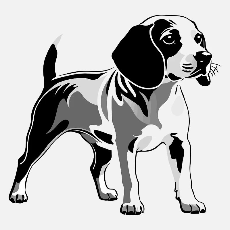 Beagle - Conception de chien de compagnie