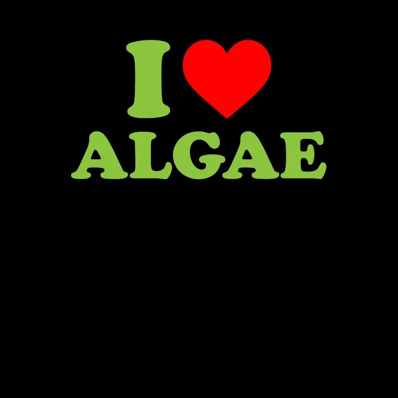 I love algae, algae diatom