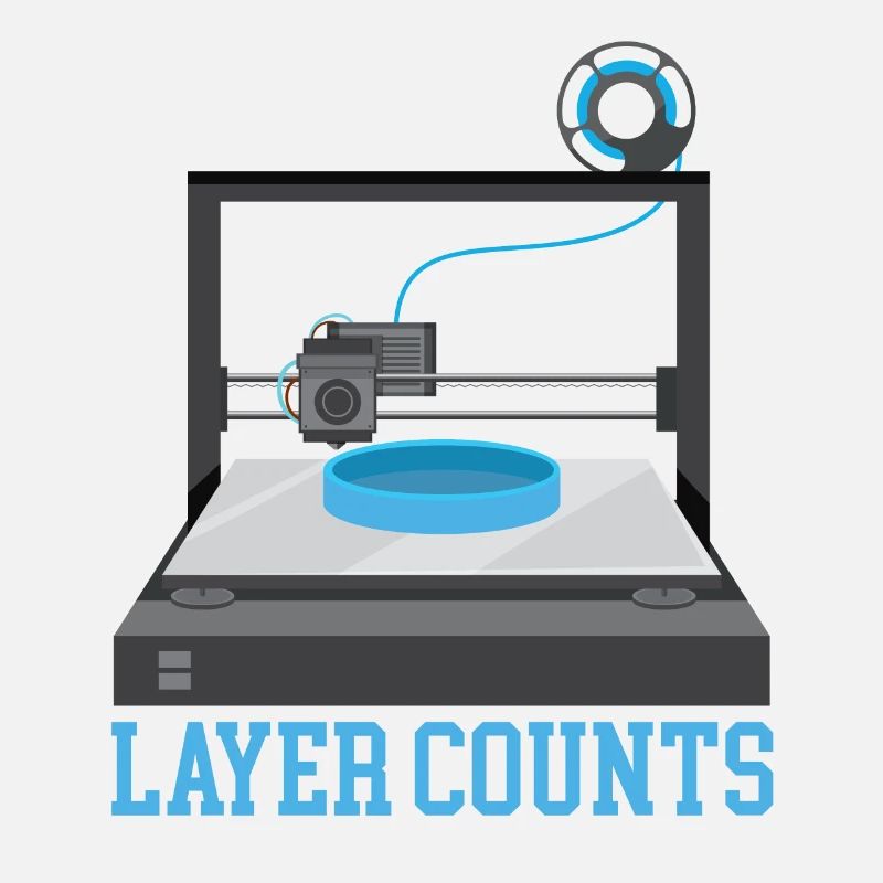 Chaque couche compte 3D Buse d’impression 3D Imprimante 3D
