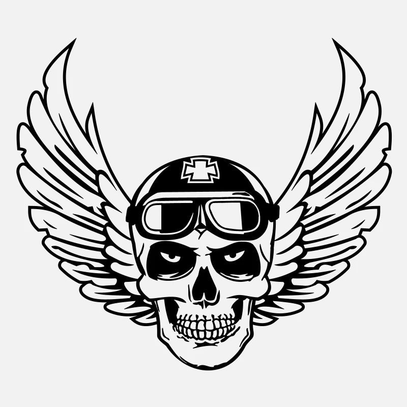 Flying Skull