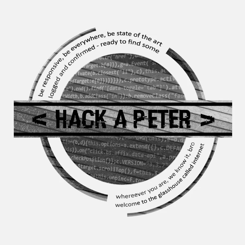Hack-A-Peter (grau)