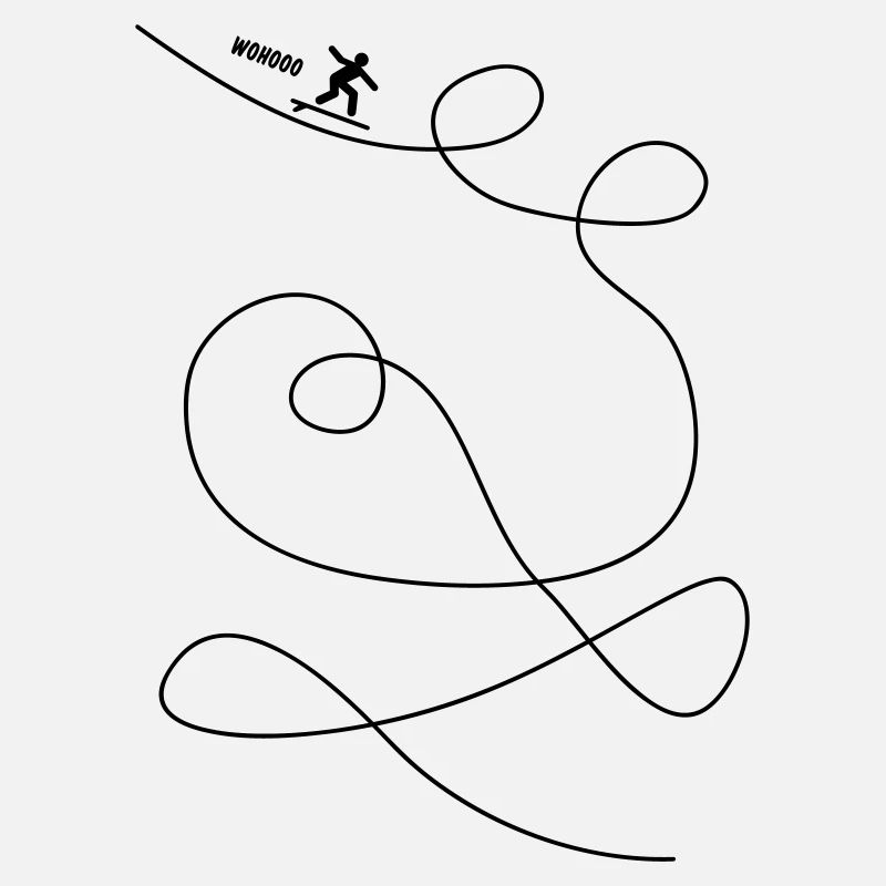 Surfer makes loops