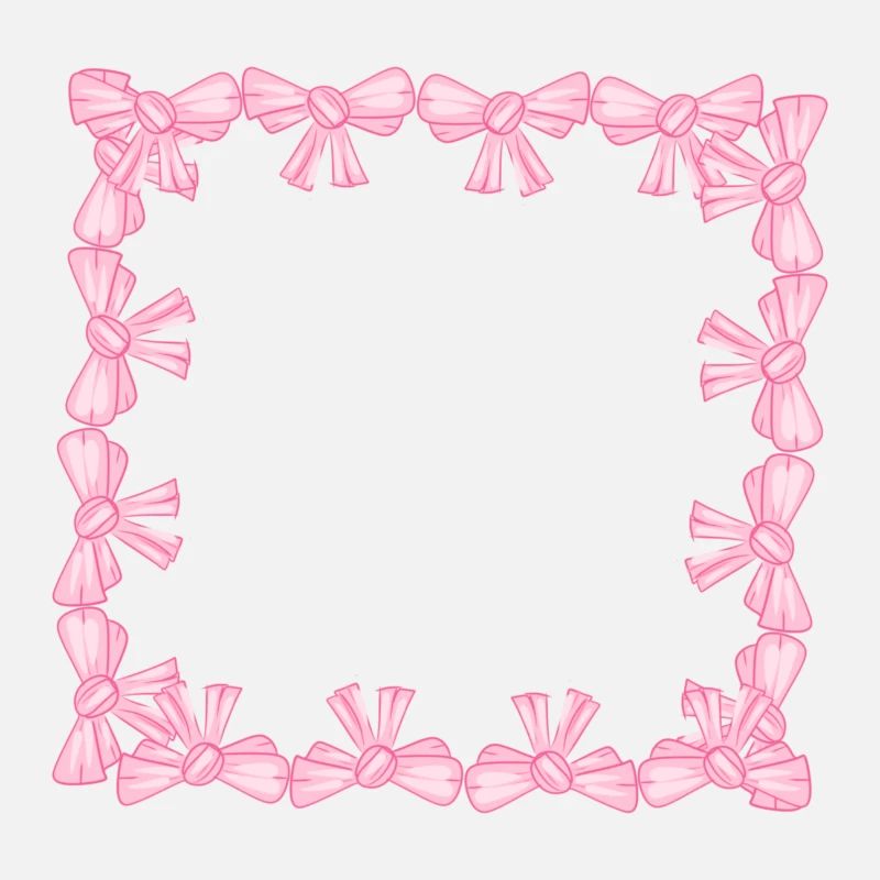 frame square square loop pink