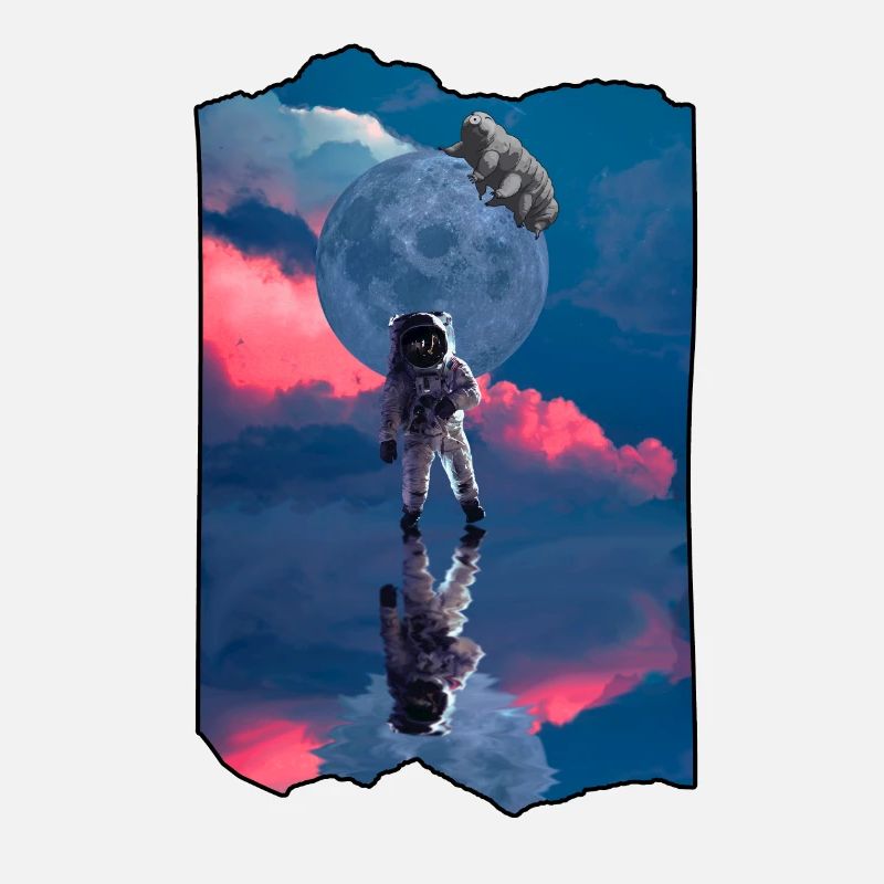 Astronaute de l’espace Ours d’eau Tardigrade