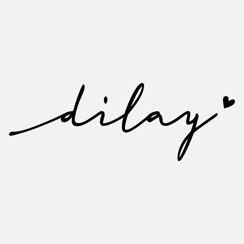 Dilay Cursive Name