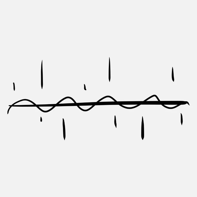 welle linie strich muster wellig