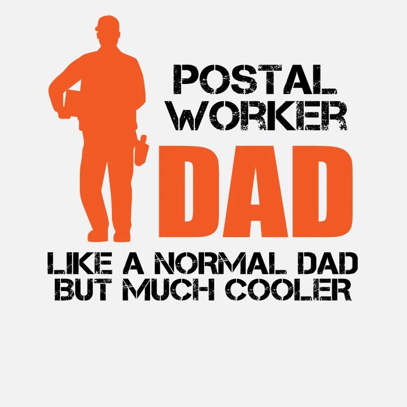 Postworker Papa Courier Postman Gift