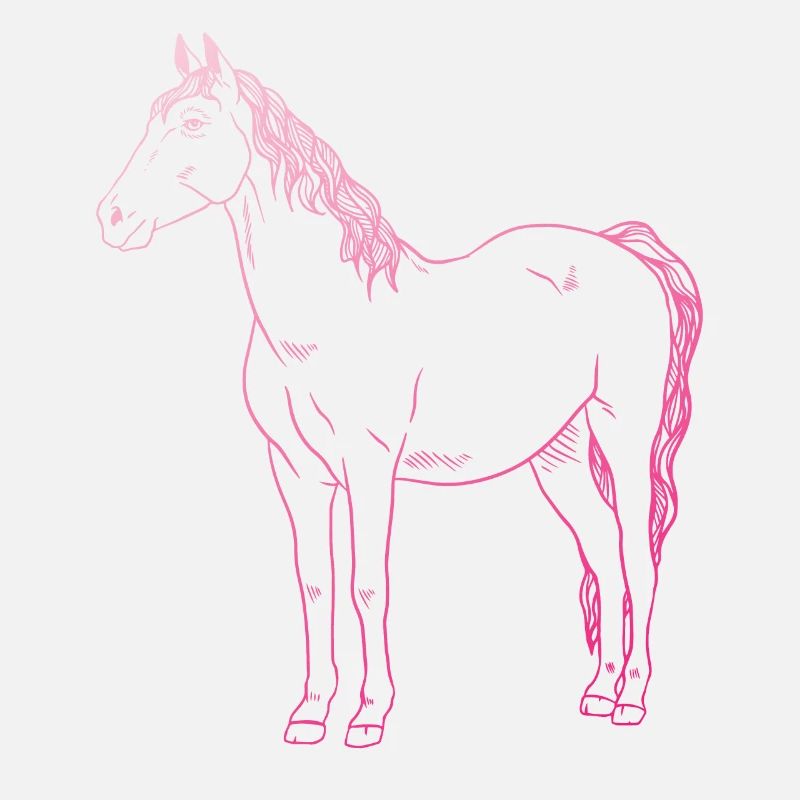 Cadeau de conception de cheval