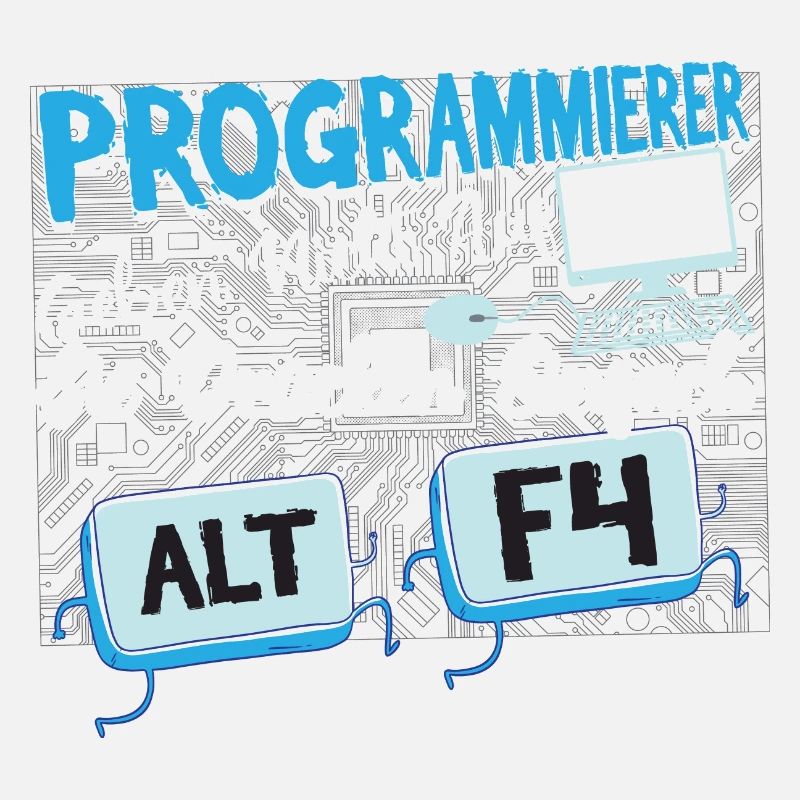 Programmierer Informatiker geben nicht auf