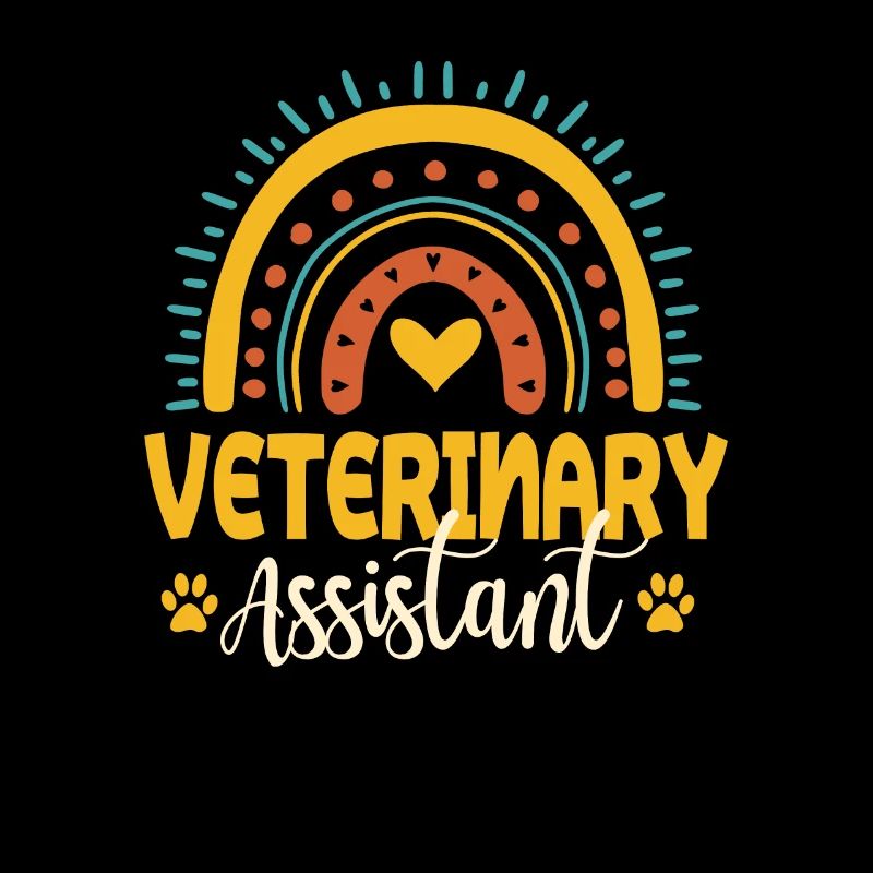 Conception d’assistant vétérinaire mignon
