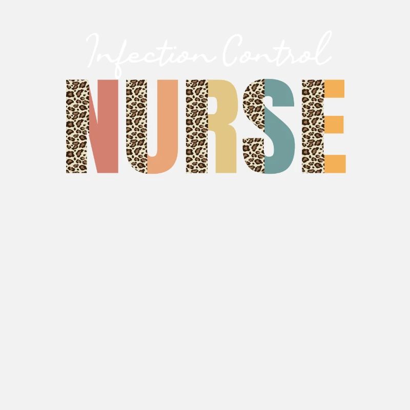 Hygiene Nurse Leopard Pattern